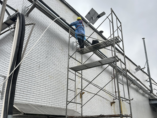 甘源脚手架高空作业